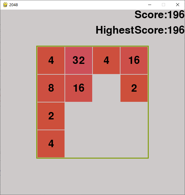 Python2048 小游戏代码：从零开始打造经典数字拼图游戏