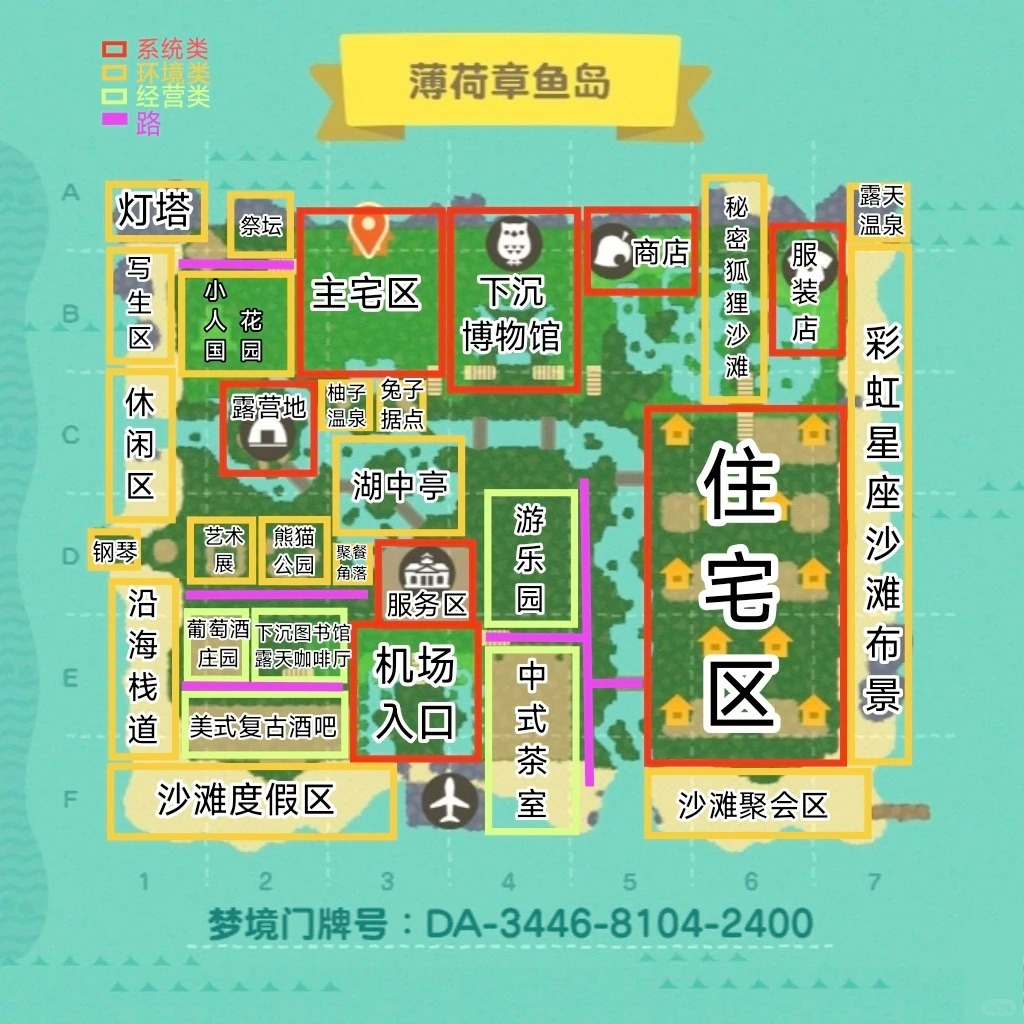 图片[3]-动森岛建设计图｜森系城镇｜岛屿规划 - 电玩丸-电玩丸